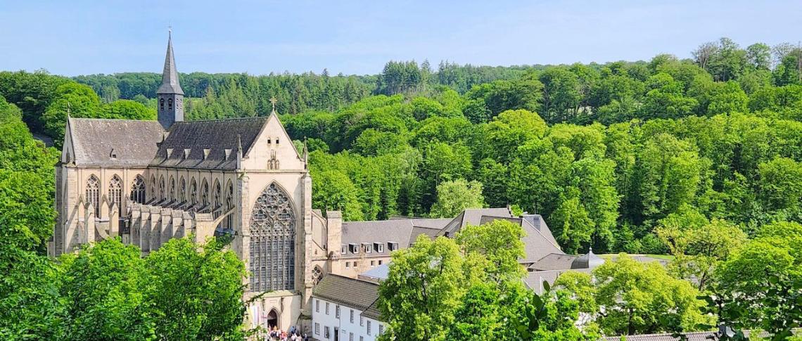 Der Altenberger Dom vom Prinzenblick aus gesehen