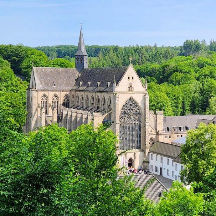 Der Altenberger Dom vom Prinzenblick aus gesehen