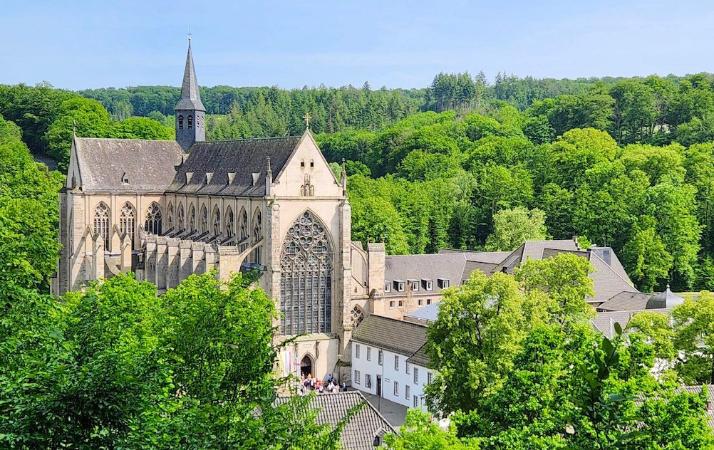 Der Altenberger Dom vom Prinzenblick aus gesehen