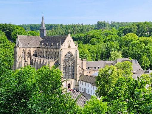 Der Altenberger Dom vom Prinzenblick aus gesehen