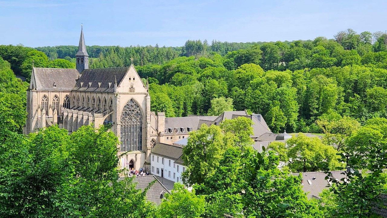 Der Altenberger Dom vom Prinzenblick aus gesehen