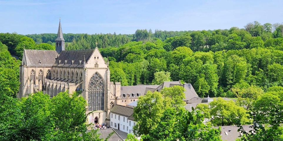 Der Altenberger Dom vom Prinzenblick aus gesehen