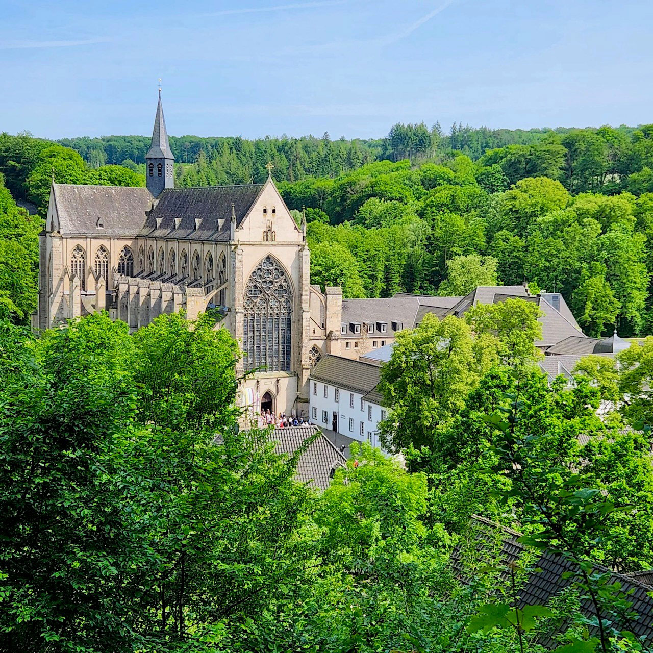 Der Altenberger Dom vom Prinzenblick aus gesehen