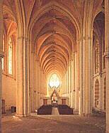 Klosterkirche Haina Innenansicht: Langhaus von Osten