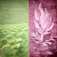 Altarbild in St. Engelbert: 2. Tag