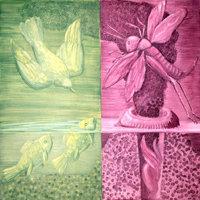 Altarbild in St. Engelbert: 5. Tag