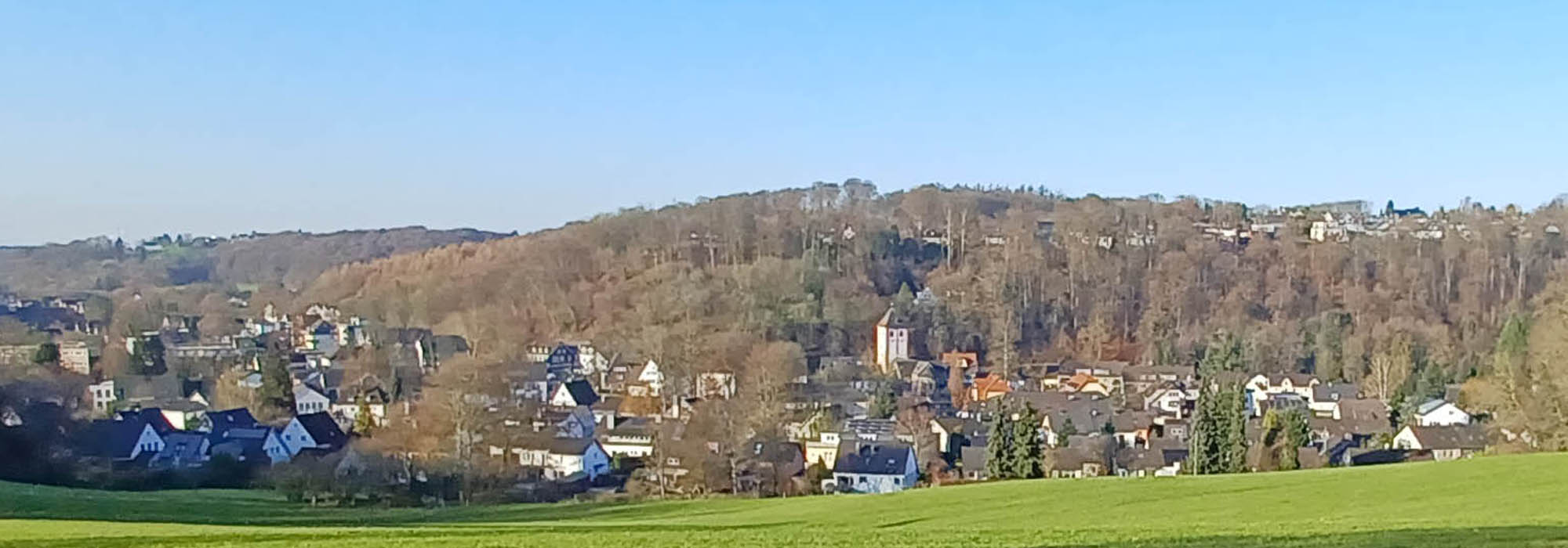 Ort Odenthal aus der Ferne